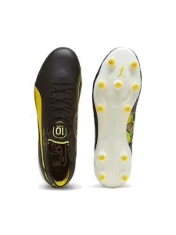 Кроссовки king ultimate pel fg/ag 'black yellow' Puma — изображение 4 из 4, черный/желтый