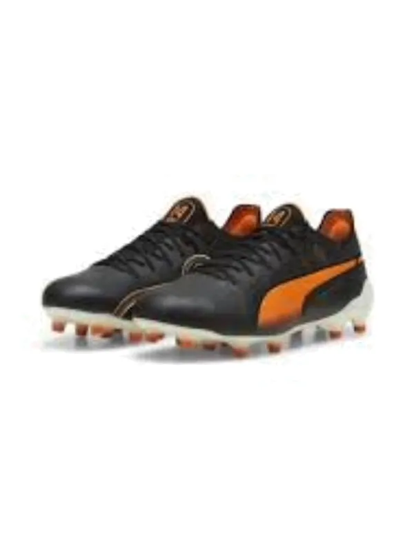 Кроссовки king ultimate cruyff fg/ag 'black orange' Puma — изображение 2 из 4, черный/оранжевый
