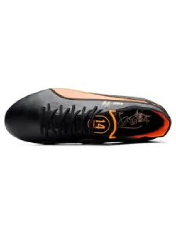 Кроссовки king ultimate cruyff fg/ag 'black orange' Puma — изображение 4 из 4, черный/оранжевый