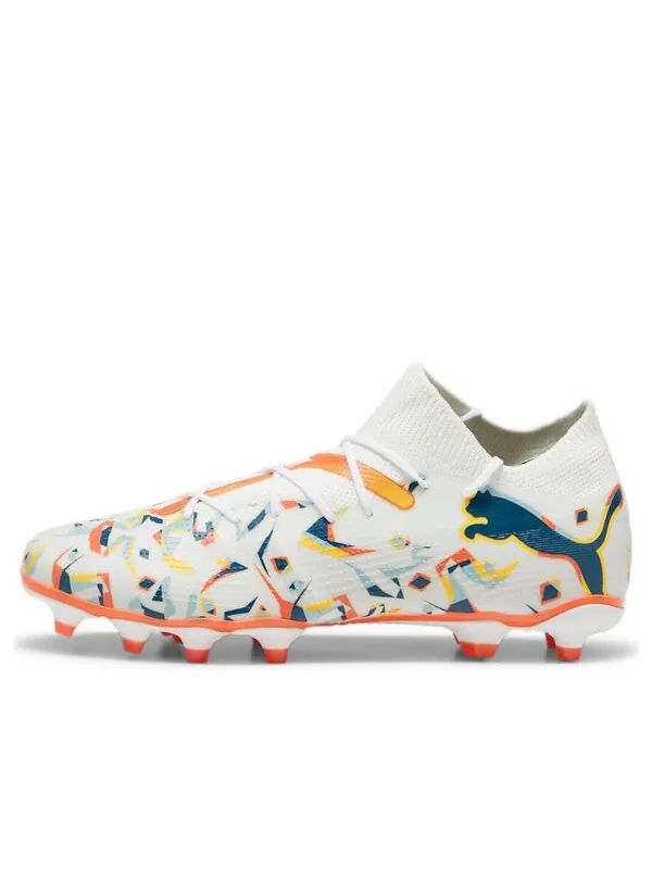 Кроссовки future 7 match creativity fg/ag 'beige multi' Puma — изображение 1 из 4, бежевый/белый
