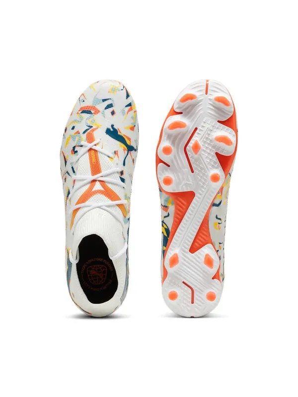 Кроссовки future 7 match creativity fg/ag 'beige multi' Puma — изображение 3 из 4, бежевый/белый