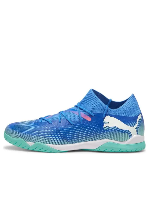 Кроссовки future 7 match it 'blue green' Puma — изображение 1 из 4, синий/зеленый/белый
