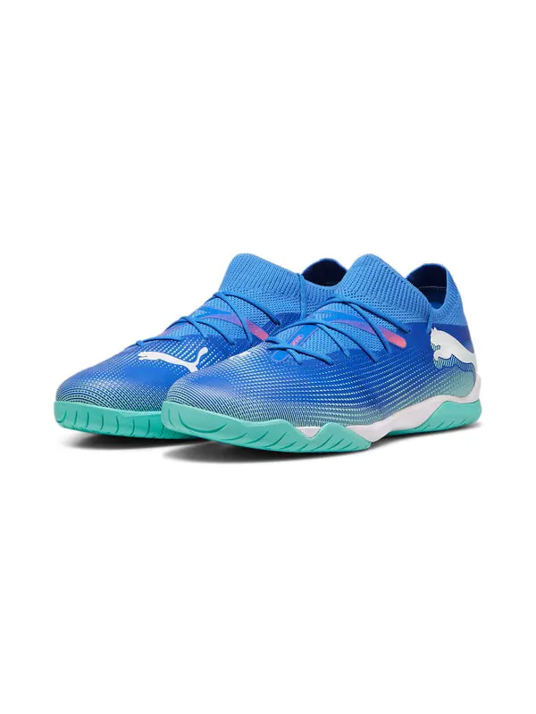 Кроссовки future 7 match it 'blue green' Puma — изображение 3 из 4, синий/зеленый/белый