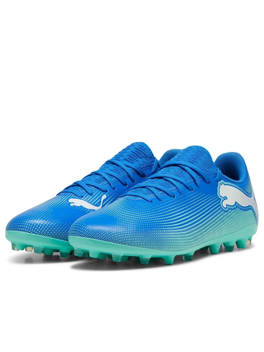 Кроссовки PUMA Future 7 Play MG 'Blue Teal' — изображение 3 из 6, синий