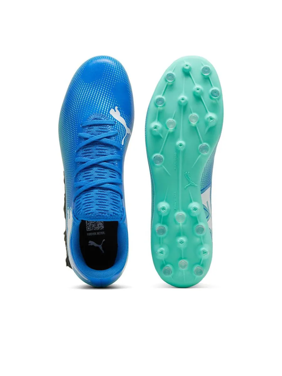 Кроссовки PUMA Future 7 Play MG 'Blue Teal' — изображение 4 из 6, синий