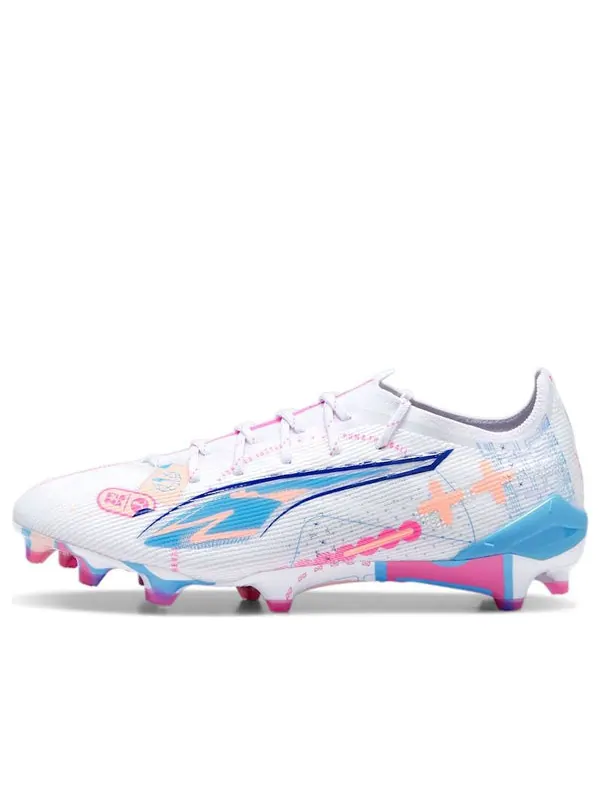 Кроссовки ultra 5 ultimate fg 'volume up pack' Puma — изображение 1 из 4, белый/синий/розовый