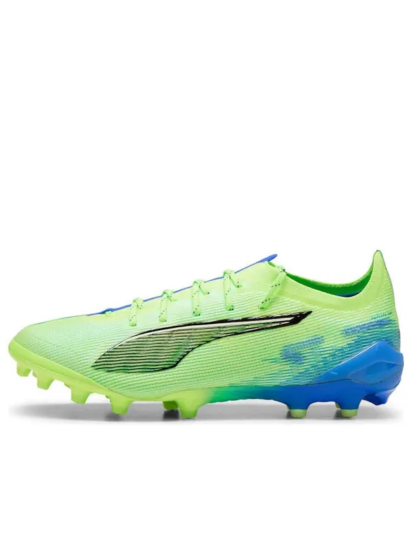 Кроссовки ultra 5 ultimate ag 'fizzy apple bluemazing' Puma — изображение 1 из 4, белый