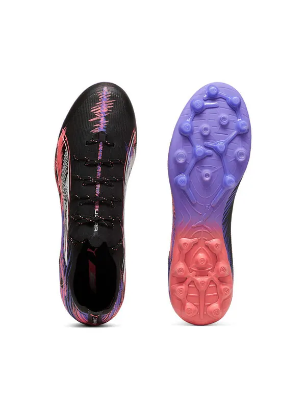 Кроссовки ultra 5 ultimate f1 mg 'black sunset glow dark amethyst' Puma — изображение 4 из 4, черный/белый//темный