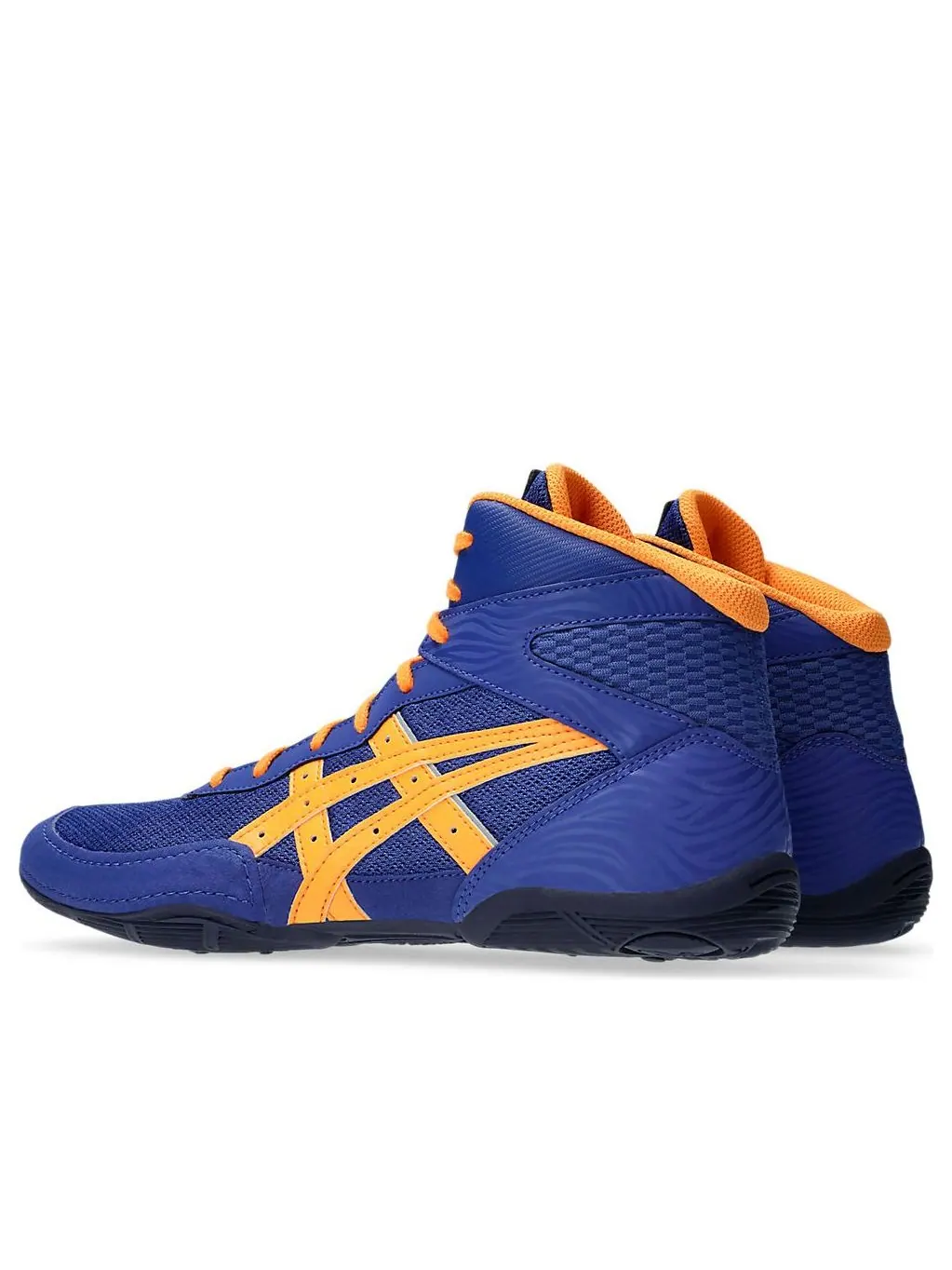 Кроссовки ASICS Matflex 7 'Dark Cobalt Orange Pop' — изображение 4 из 7, синий