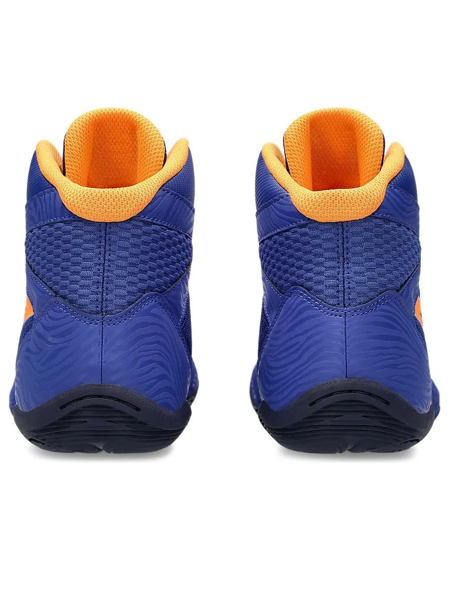 Кроссовки ASICS Matflex 7 'Dark Cobalt Orange Pop' — изображение 5 из 7, синий