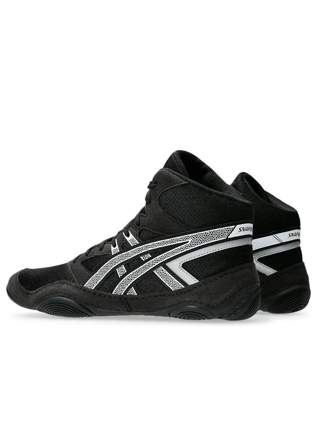 Кроссовки Asics Snapdown 4 Wide 'Black White' — изображение 4 из 7, черный/белый
