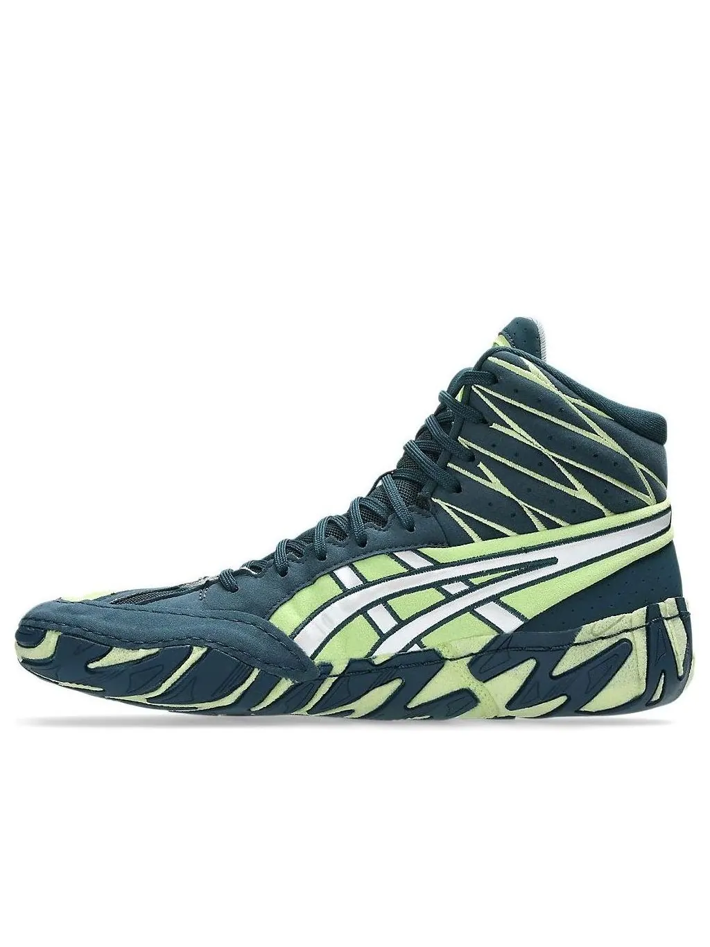 Asics Aggressor 6 'Tranquil Teal Lime Green' — изображение 1 из 7, зеленый