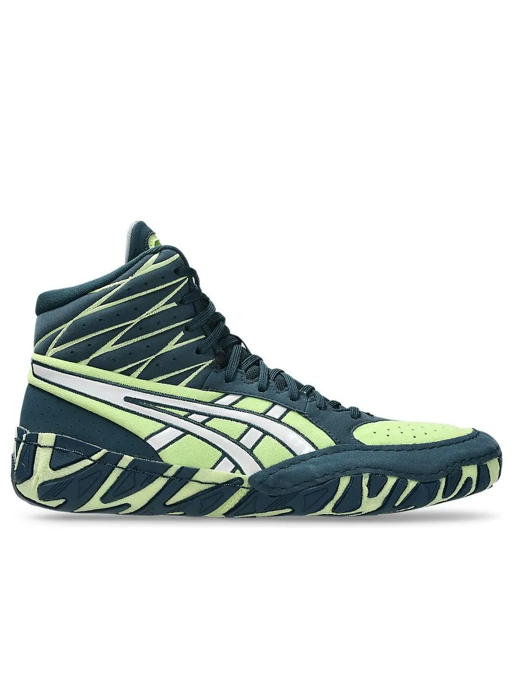 Asics Aggressor 6 'Tranquil Teal Lime Green' — изображение 2 из 7, зеленый