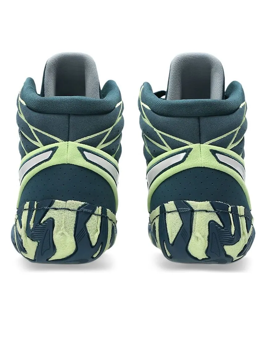 Asics Aggressor 6 'Tranquil Teal Lime Green' — изображение 4 из 7, зеленый