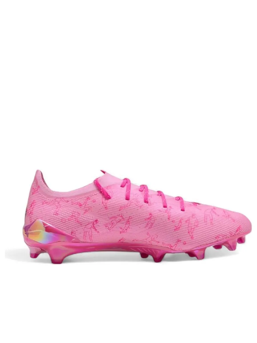 Puma x KidSuper Ultra 5 Ultimate FG 'Pink Lilac' — изображение 2 из 6, розовый/розовый