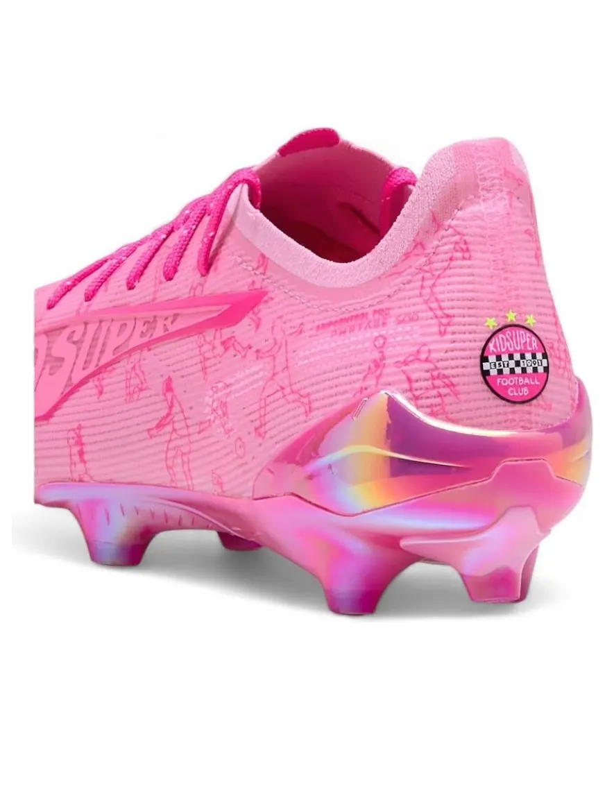 Puma x KidSuper Ultra 5 Ultimate FG 'Pink Lilac' — изображение 6 из 6, розовый/розовый