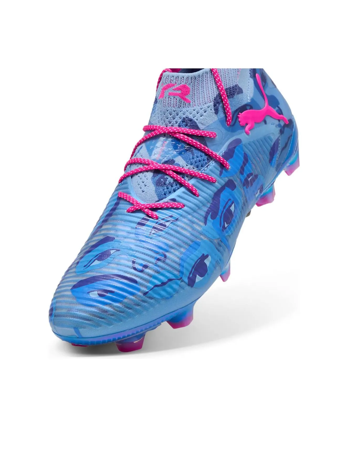 Кроссовки PUMA Future 8 Ultimate FG/AG 'KidSuper Day Dream' — изображение 3 из 6, синий