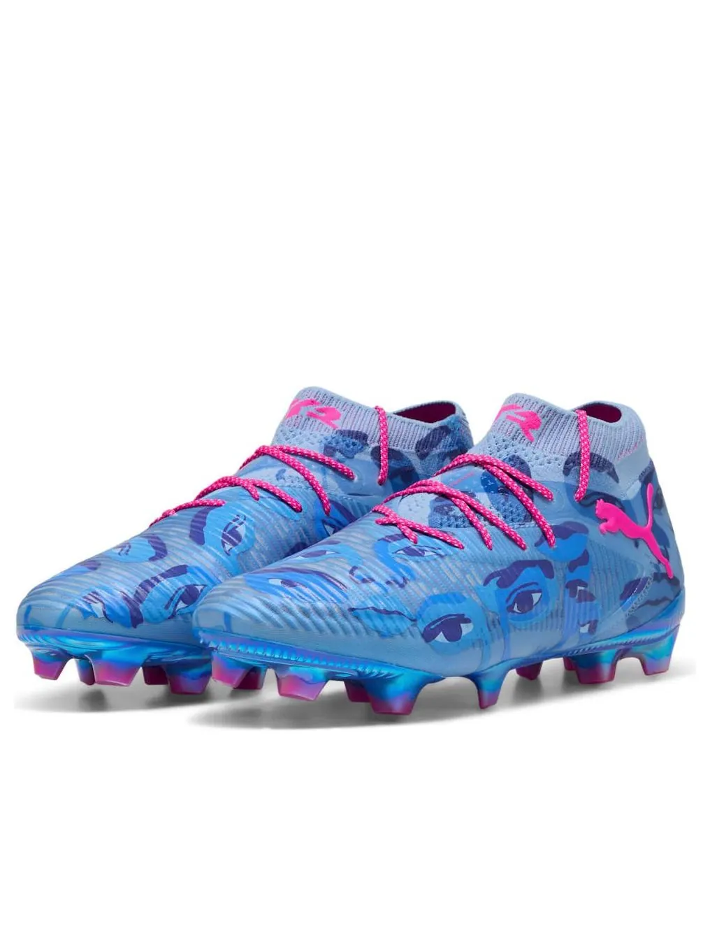 Кроссовки PUMA Future 8 Ultimate FG/AG 'KidSuper Day Dream' — изображение 6 из 6, синий