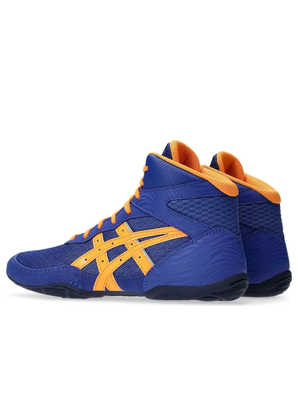 (GS) Asics Matflex 7 'Dark Cobalt Orange Pop' — изображение 4 из 7, темный/оранжевый
