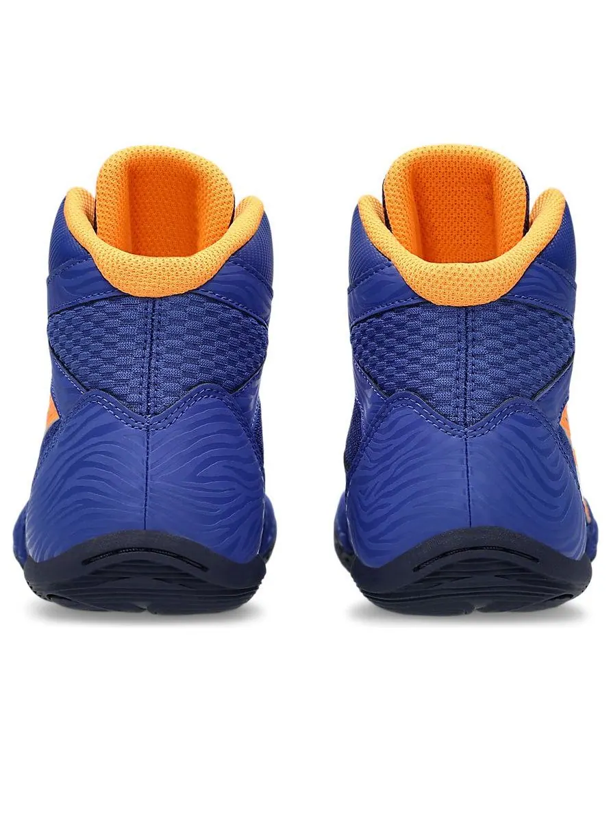 (GS) Asics Matflex 7 'Dark Cobalt Orange Pop' — изображение 5 из 7, темный/оранжевый