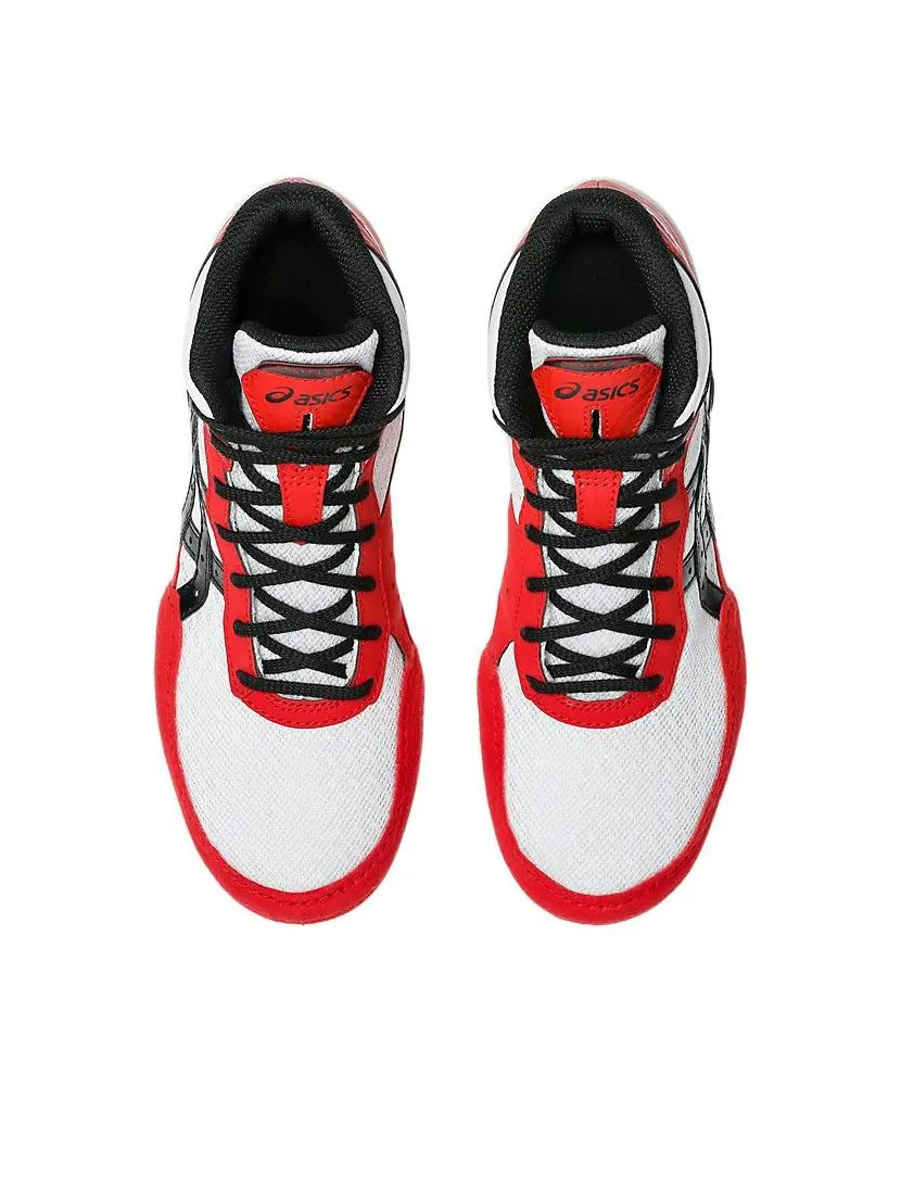 Кроссовки (GS) ASICS Matflex 7 'Classic Red Black' — изображение 6 из 7, красный
