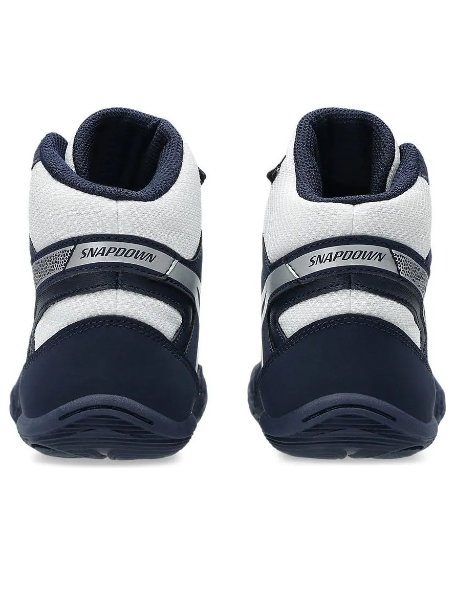 Кроссовки (GS) ASICS Snapdown 4 'Midnight Pure Silver' — изображение 4 из 7, серебряный