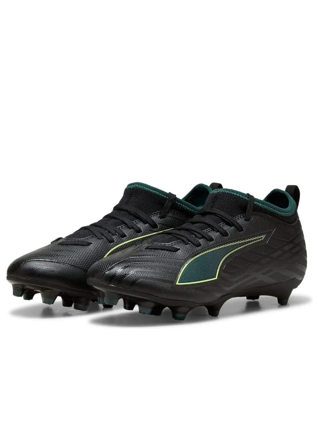 (GS) Puma Ultra Match 6 FG AG 'Eclipse Pack' — изображение 6 из 6, черный/светлый/зеленый