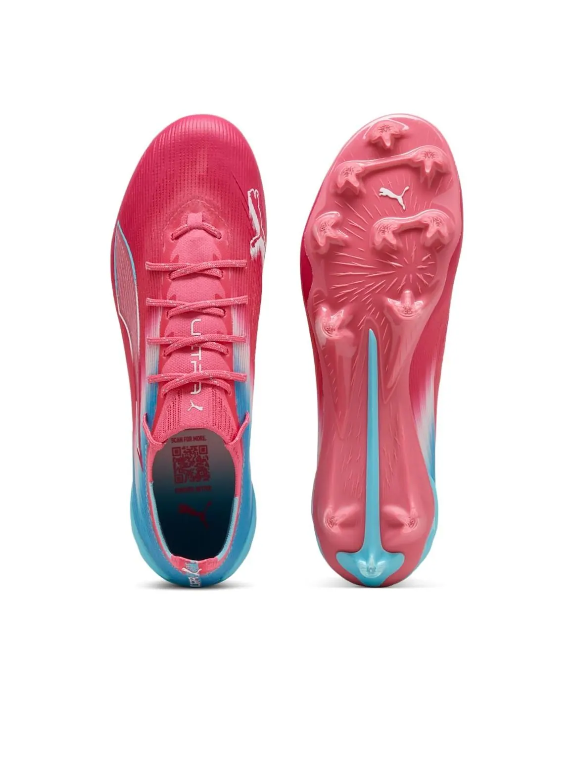 Кроссовки PUMA Ultra 6 Ultimate FG 'Recharge Pack' — изображение 5 из 6, розовый