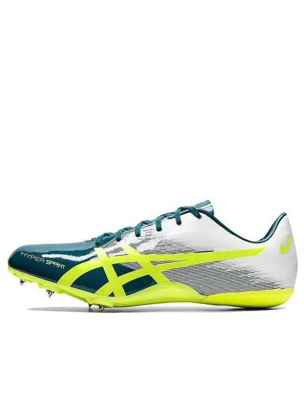 Кроссовки hypersprint 7 дн. Asics — изображение 1 из 4, белый/зеленый