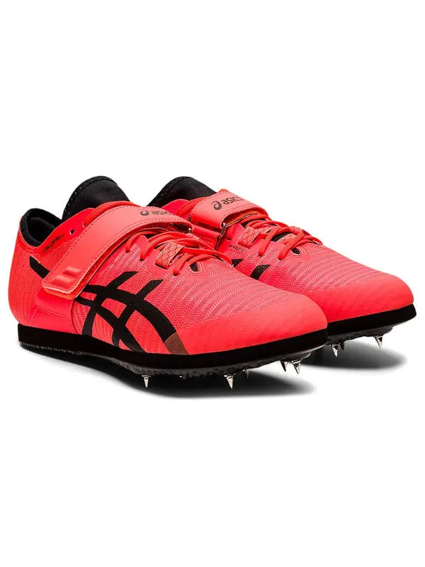 Кроссовки long jump pro 3 'sunrise red black' Asics — изображение 3 из 4, красный/черный