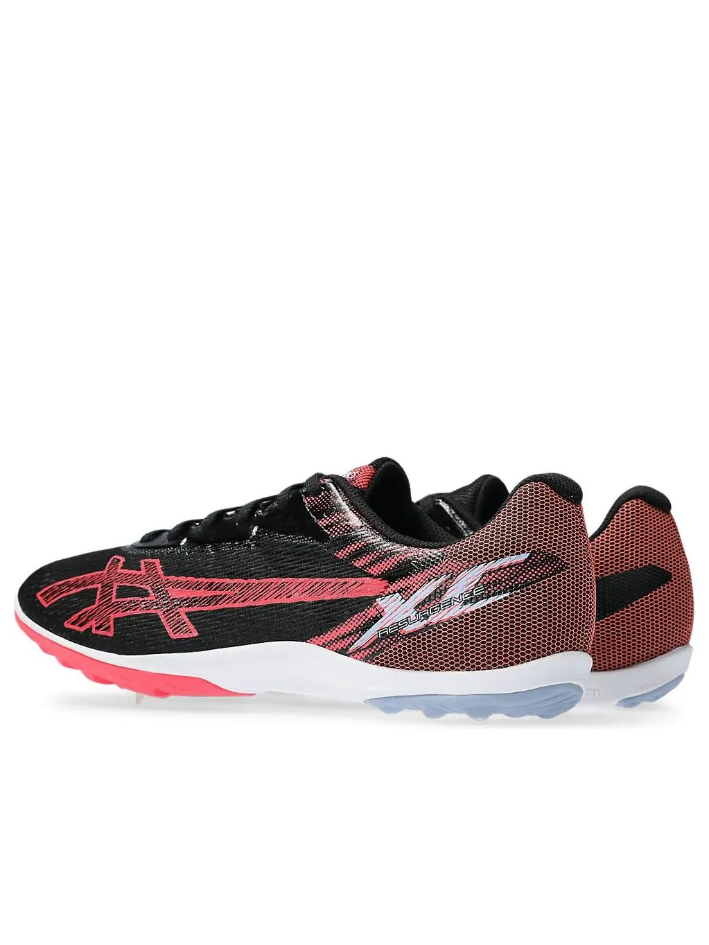 Asics Resurgence XC 'Black Black' — изображение 4 из 7, черный/красный