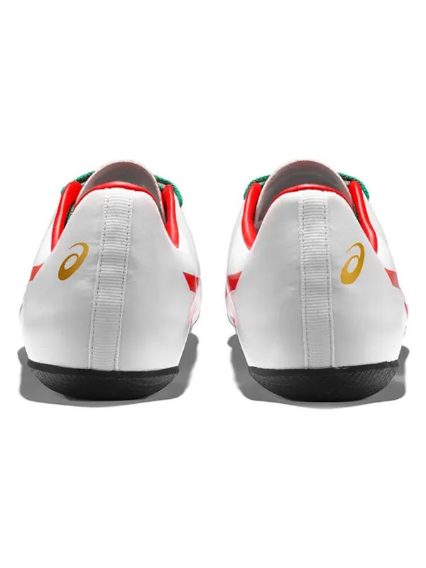Кроссовки hyper sprint 7 кроссовки для бега Asics — изображение 4 из 4, белый/красный/зеленый