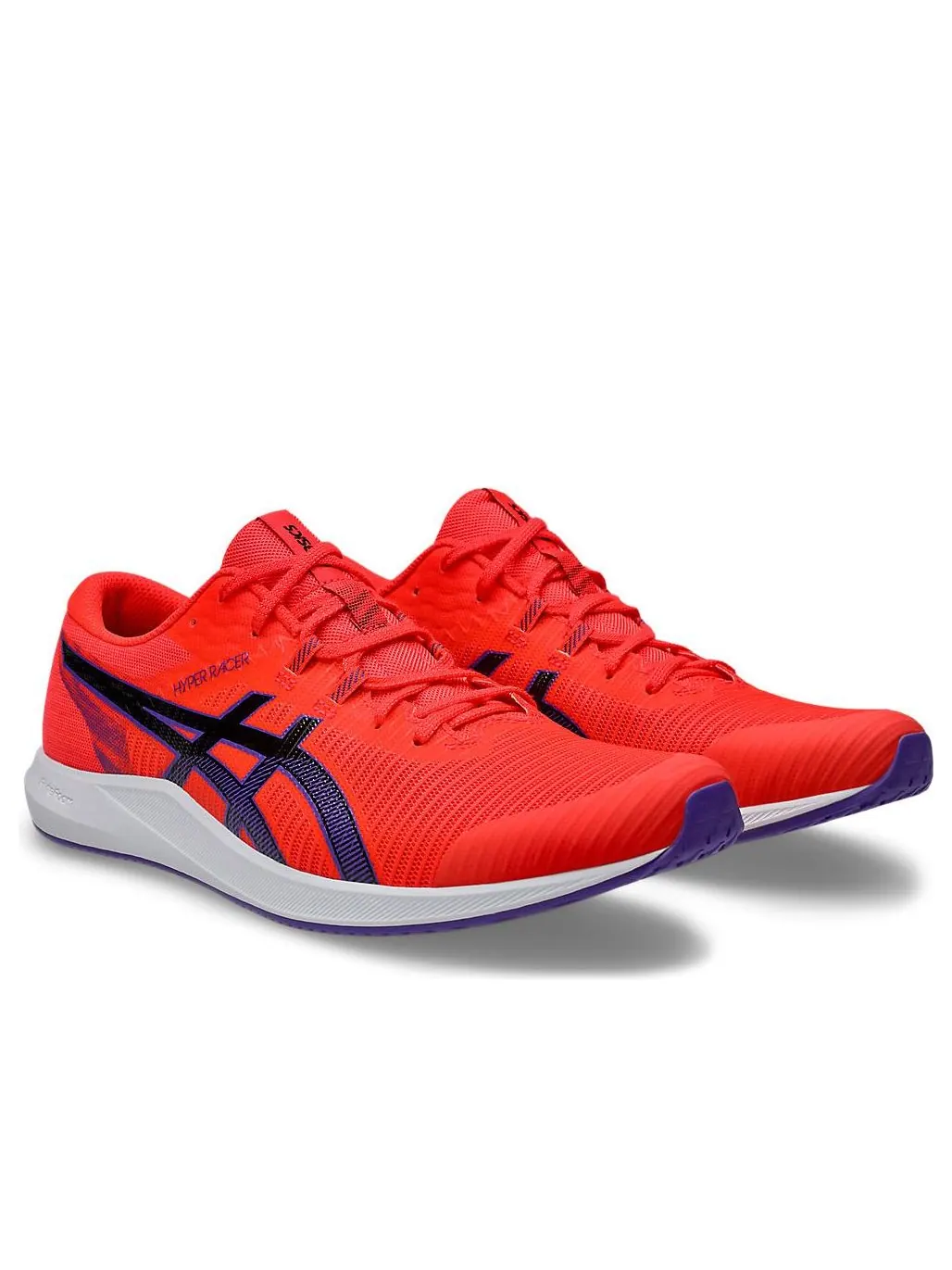 Asics Hyper Racer 'Flash Red Black' — изображение 3 из 7, красный/черный/белый