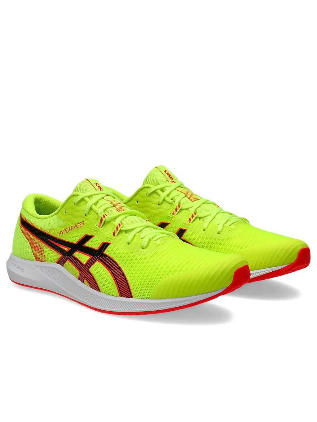 Кроссовки ASICS Hyper Racer 'Safety Yellow Black' — изображение 3 из 7, желтый