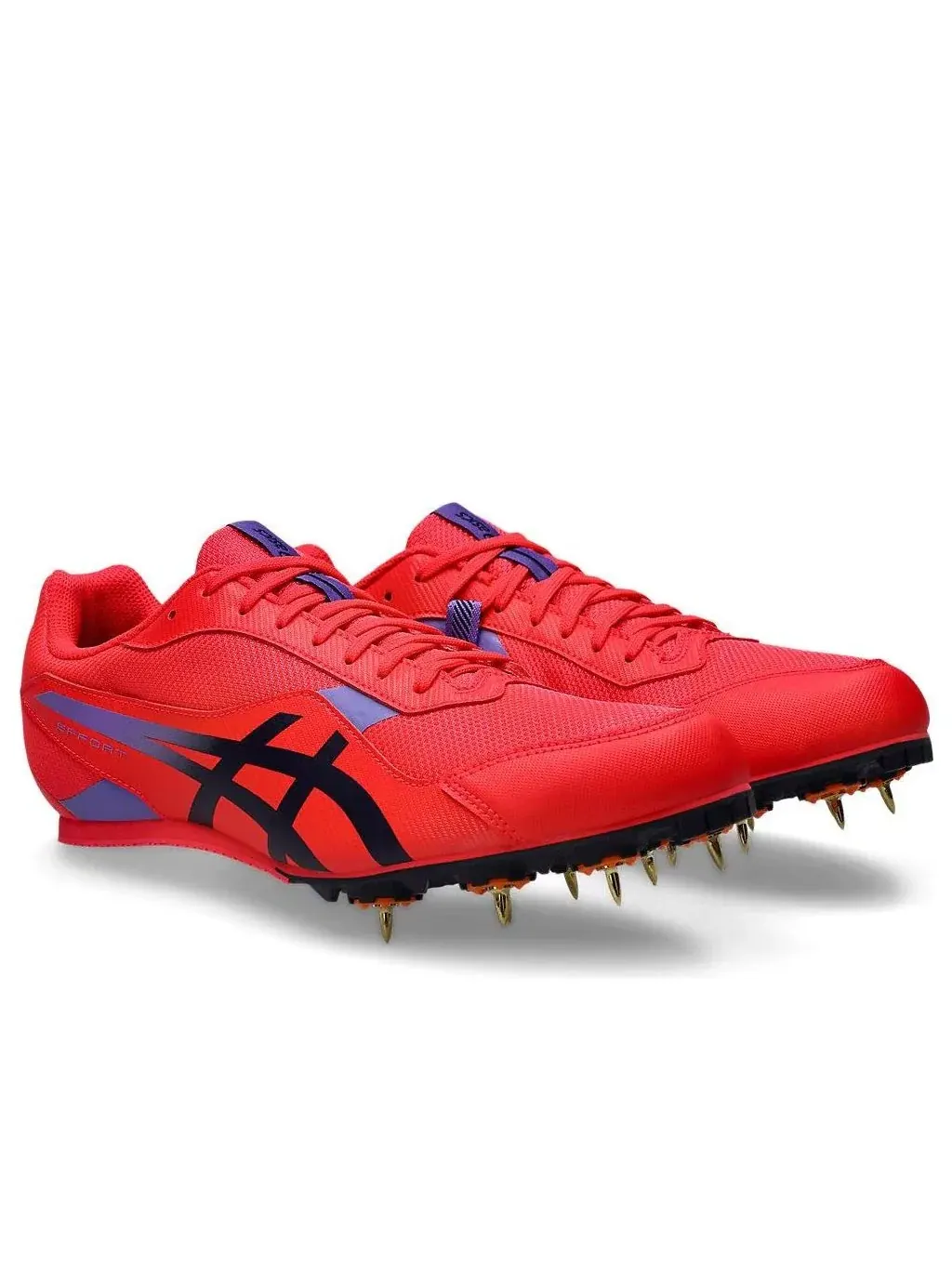 Кроссовки ASICS Effort 14 Track Fields Spike 'Red Blue' 1093A264-700 — изображение 3 из 7, красный