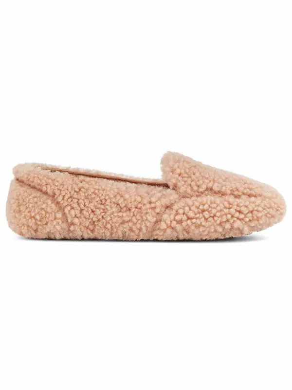 Тапочки hailey fluff loafer slip on Ugg — изображение 3 из 4, розовый