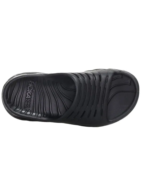 Тапочки ora recovery 'black' Hoka One One — изображение 4 из 4, черный