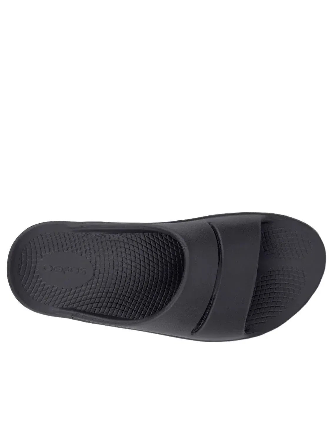 Шлепанцы Oofos Ooahh Slide 'Black' 1100-BLK — изображение 4 из 5, черный