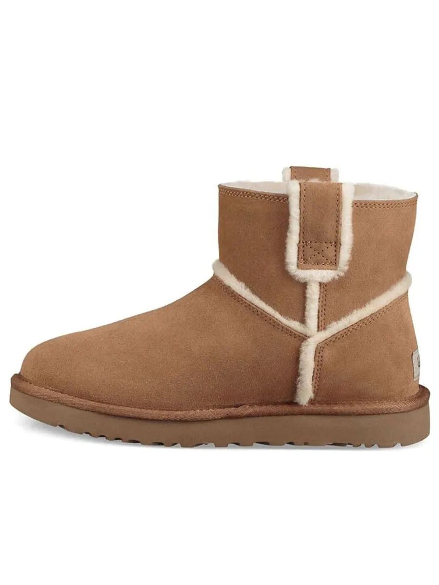 Ботинки зимние UGG WMNS Classic Mini — изображение 1 из 7, коричневый