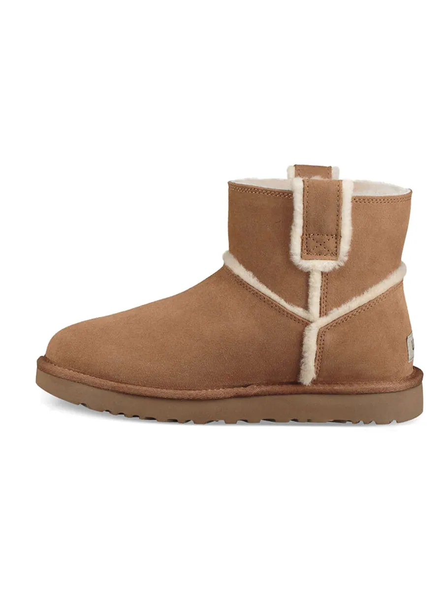 Ботинки зимние UGG WMNS Classic Mini — изображение 2 из 7, коричневый