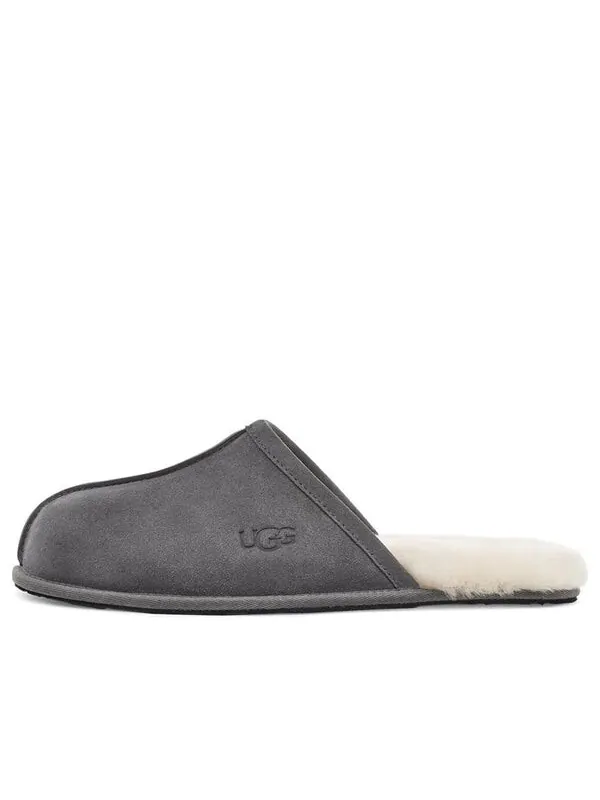 Тапочки scuff slipper 'dark grey' Ugg — изображение 1 из 4, серый