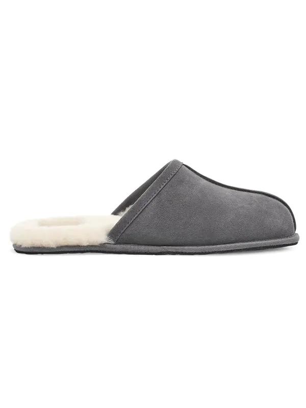 Тапочки scuff slipper 'dark grey' Ugg — изображение 2 из 4, серый