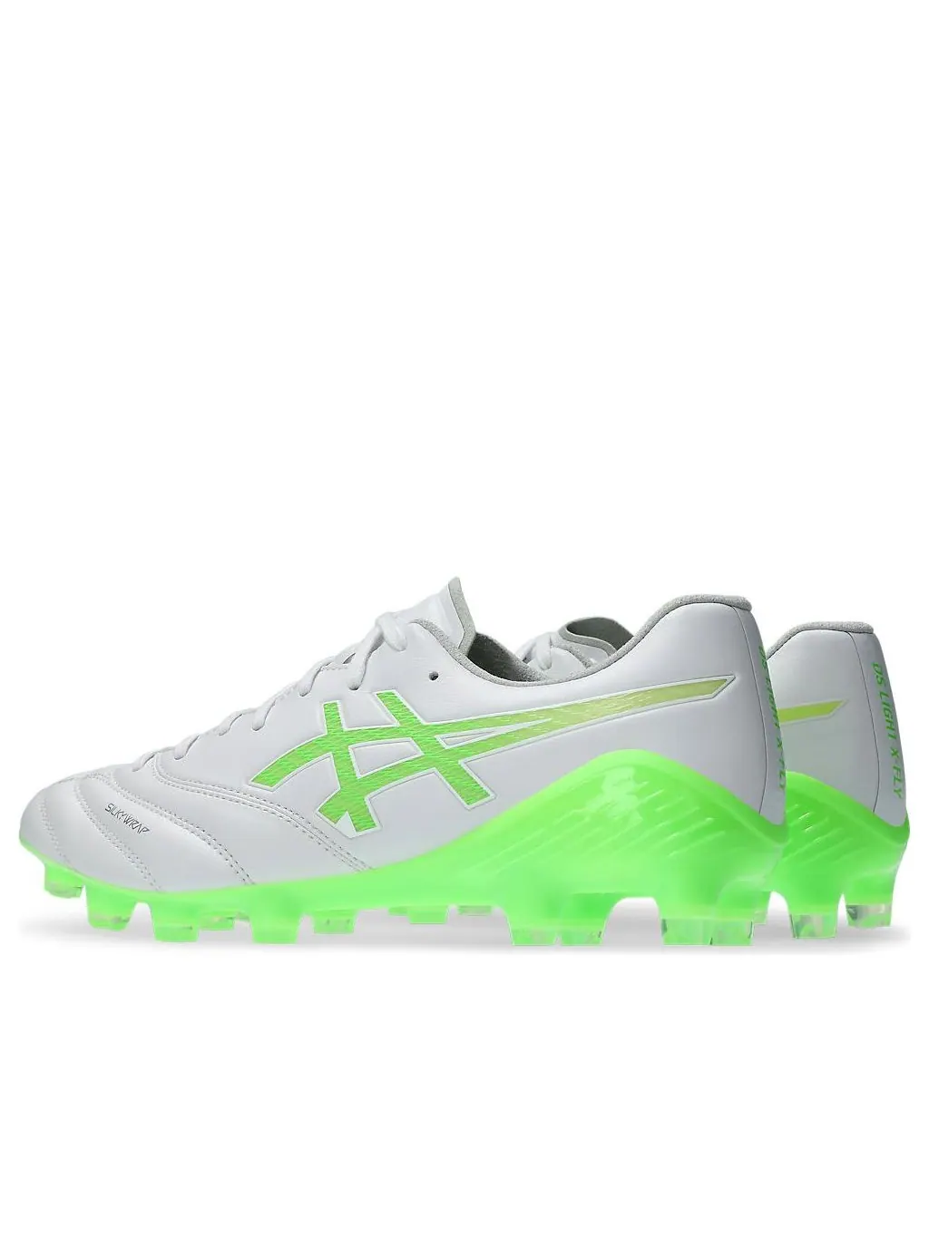 Asics DS Light X-Fly 6 'White Green Gecko' — изображение 3 из 6, белый/зеленый