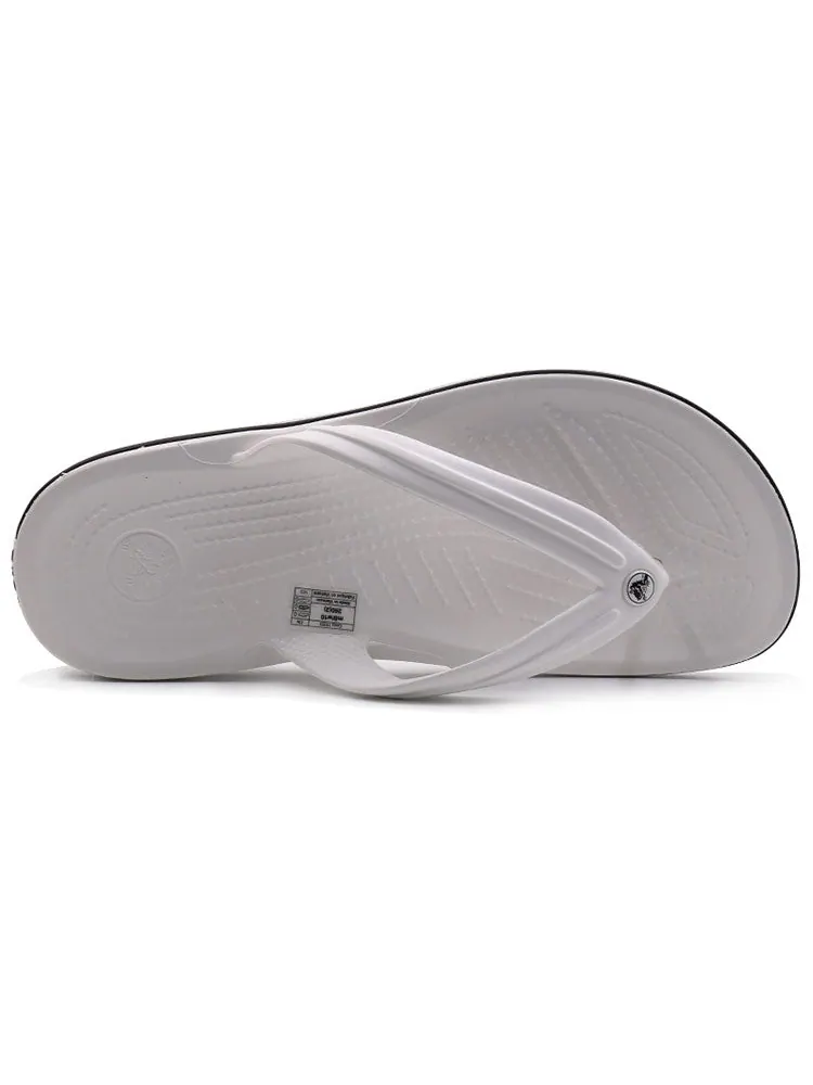Шлепанцы Crocs Flip-Flops Slippers White Unisex — изображение 4 из 6, белый