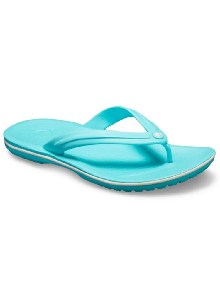 Шлепанцы Crocs Crocband Flip Flip-Flops Blue Unisex — изображение 2 из 5, синий