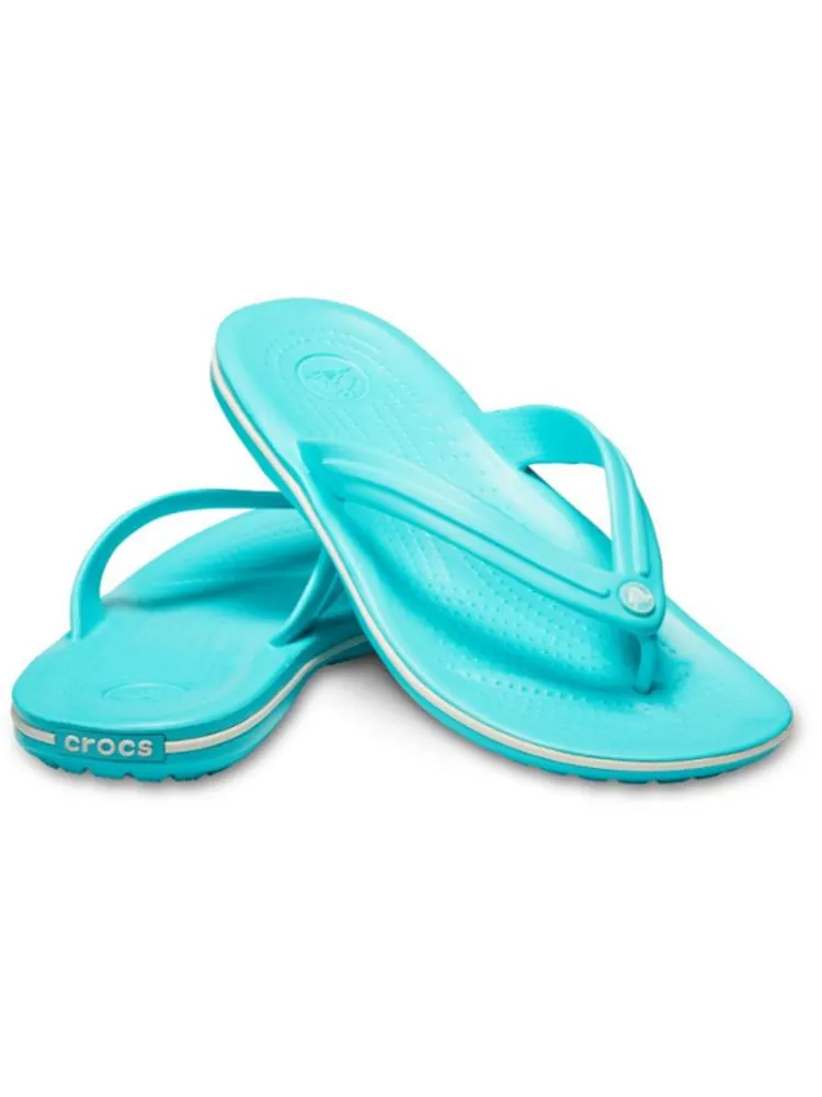 Шлепанцы Crocs Crocband Flip Flip-Flops Blue Unisex — изображение 3 из 5, синий