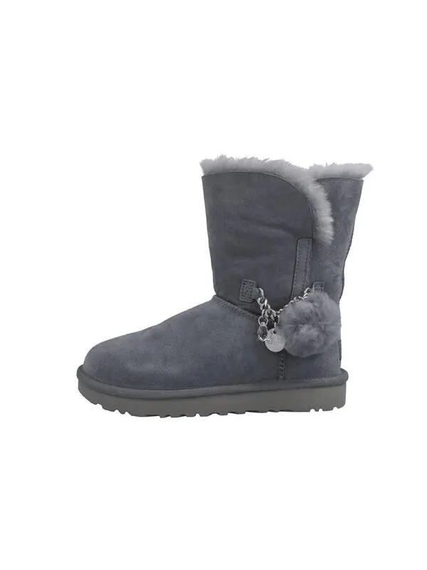 Ботинки зимние UGG Classic с мини-подвесками — изображение 2 из 4, синий/серый