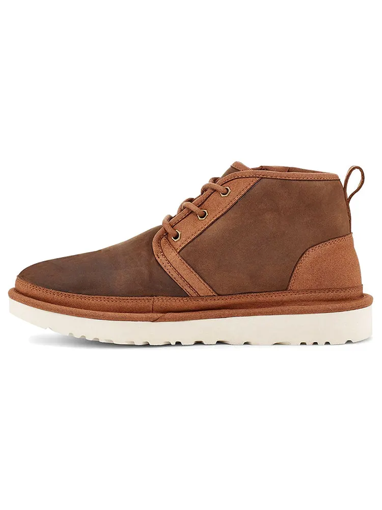 Мужские зимние ботинки UGG Neumel замшевые комбинированные — изображение 2 из 7, коричневый