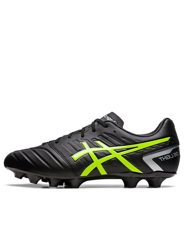 Кроссовки ds light club Asics — изображение 1 из 4, черный/желтый