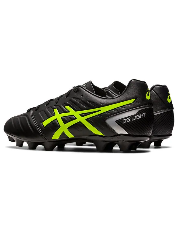 Кроссовки ds light club Asics — изображение 4 из 4, черный/желтый